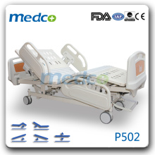 P502 Lit d&#39;hôpital d&#39;urgence chambre lit électronique